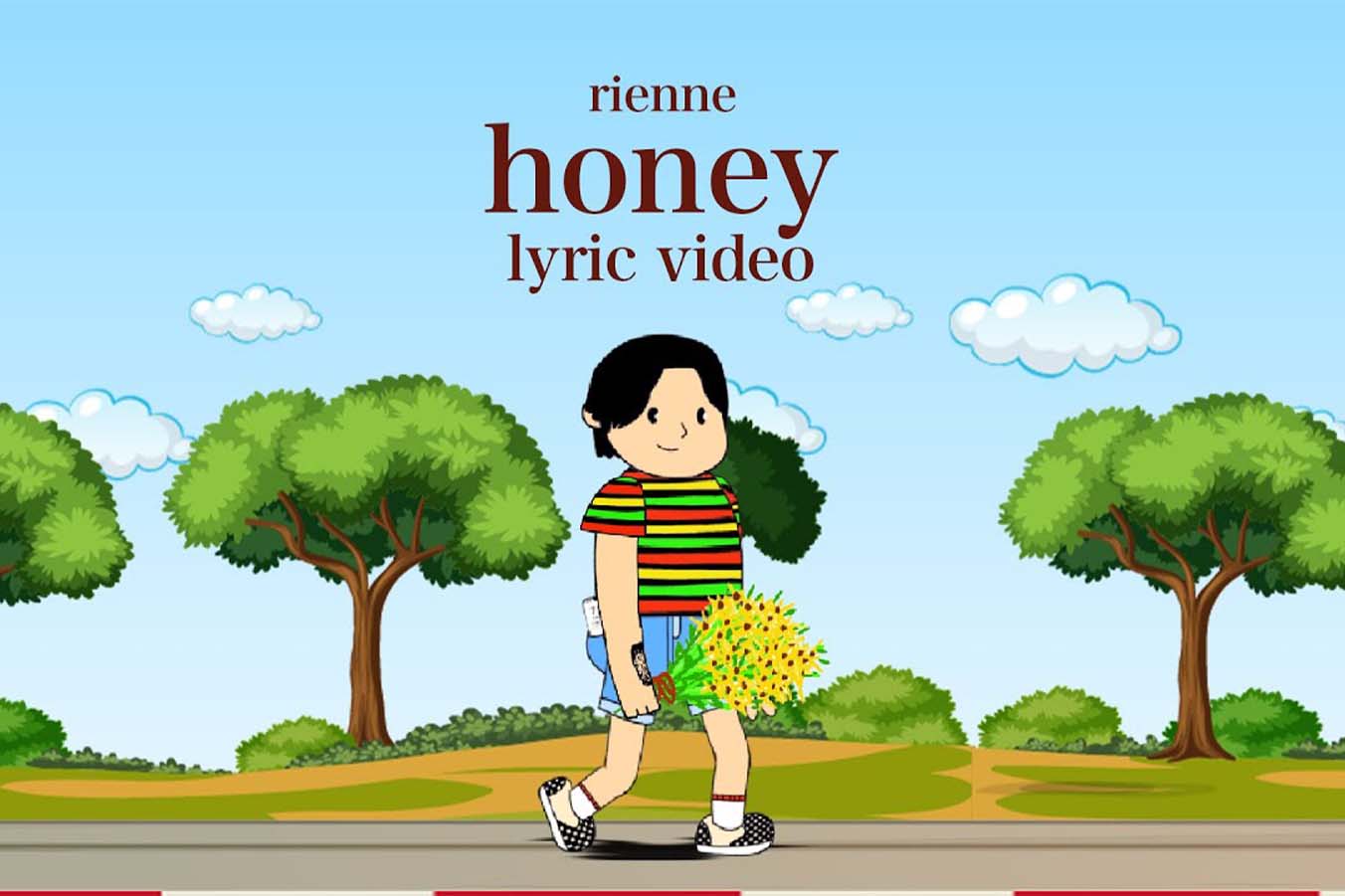 Honey lyric video thumbnail