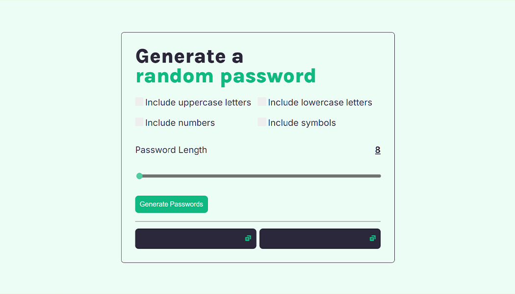 Password generator