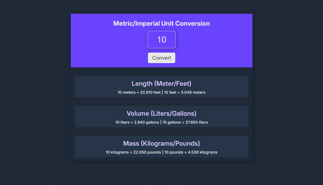 Unit converter