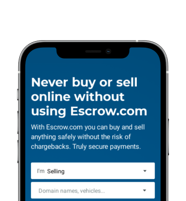 Never buy or sell online without using Escrow.com